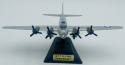 Samolot Boeing B-17 Flying Fortress model podstawka METAL Motormax