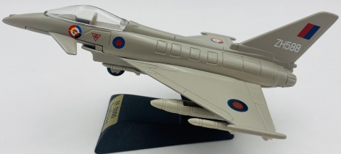 Samolot Eurofighter Typhoon EF-2000 model podstawka METAL Motormax Samolot Eurofighter Typhoon EF-2000 model podstawka METAL Motormax