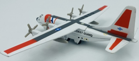 Samolot Lockheed C-130 Hercules model podstawka METAL Motormax WT-RD Samolot Lockheed C-130 Hercules model podstawka METAL Motormax WT-RD