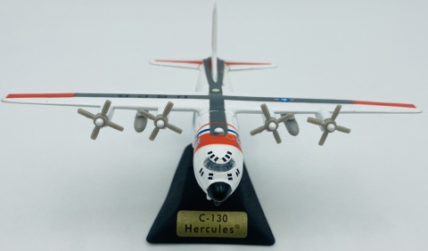 Samolot Lockheed C-130 Hercules model podstawka METAL Motormax WT-RD Samolot Lockheed C-130 Hercules model podstawka METAL Motormax WT-RD