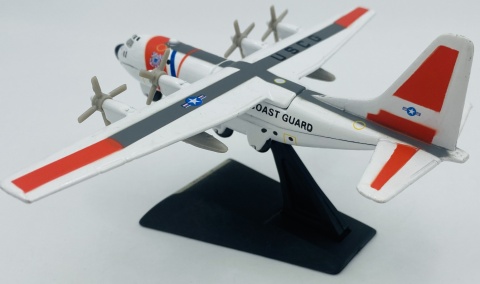 Samolot Lockheed C-130 Hercules model podstawka METAL Motormax WT-RD Samolot Lockheed C-130 Hercules model podstawka METAL Motormax WT-RD