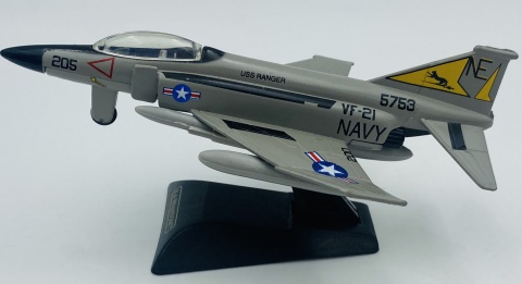 Samolot McDonnell Douglas F-4 Phantom II model podstawka METAL Motormax Samolot McDonnell Douglas F-4 Phantom II model podstawka METAL Motormax