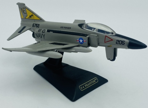 Samolot McDonnell Douglas F-4 Phantom II model podstawka METAL Motormax Samolot McDonnell Douglas F-4 Phantom II model podstawka METAL Motormax