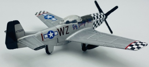 Samolot North American P-51 Mustang model podstawka METAL Motormax Samolot North American P-51 Mustang model podstawka METAL Motormax