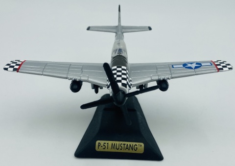 Samolot North American P-51 Mustang model podstawka METAL Motormax Samolot North American P-51 Mustang model podstawka METAL Motormax
