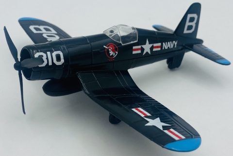 Samolot Northrop Grumman Vought F4U-1D Corsair model METAL Motormax Samolot Northrop Grumman Vought F4U-1D Corsair model METAL Motormax