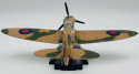 Samolot Supermarine Spitfire duży model podstawka METAL Motormax 76370 1:48