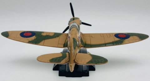 Samolot Supermarine Spitfire duży model podstawka METAL Motormax 76370 1:48 Samolot Supermarine Spitfire duży model podstawka METAL Motormax 76370 1:48