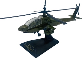 Śmigłowiec Boeing AH-64 Apache Longbow model podstawka METAL Motormax