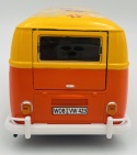 VW Type 2 T1 Flower Power 1:24 Motormax 79563 pomarańczowy