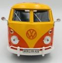 VW Type 2 T1 Flower Power 1:24 Motormax 79563 pomarańczowy