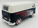VW Type 2 T1 Hot Rod 1:24 Motormax 79566 płomienie VW Type 2 T1 Hot Rod 1:24 Motormax 79566 płomienie