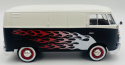VW Type 2 T1 Hot Rod 1:24 Motormax 79566 płomienie VW Type 2 T1 Hot Rod 1:24 Motormax 79566 płomienie