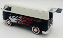 VW Type 2 T1 Hot Rod 1:24 Motormax 79566 płomienie VW Type 2 T1 Hot Rod 1:24 Motormax 79566 płomienie