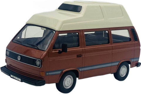 VW Type 2 (T3) camper Westfalia 1:24 Motormax 79594