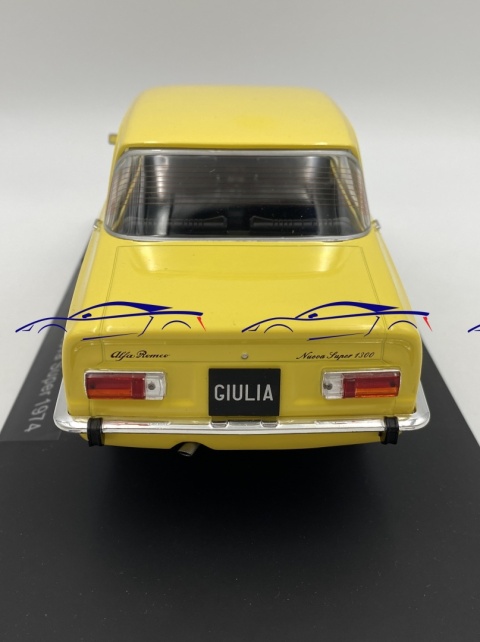 Alfa Romeo Giulia Nuova Super 1974 1:18 model MCG 18334 żółty Alfa Romeo Giulia Nuova Super 1974 1:18 model MCG 18334 żółty