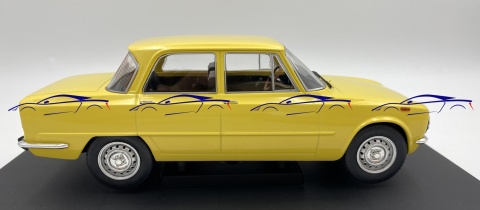 Alfa Romeo Giulia Nuova Super 1974 1:18 model MCG 18334 żółty Alfa Romeo Giulia Nuova Super 1974 1:18 model MCG 18334 żółty