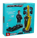 Bolid do składania F1 Mercedes AMG W14 E 2023 #63 Russell Bburago 1:24