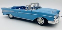 Chevrolet Bel Air 1957 1:18 model Motormax 73175 niebieski