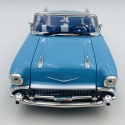 Chevrolet Bel Air 1957 1:18 model Motormax 73175 niebieski