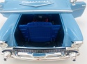 Chevrolet Bel Air 1957 1:18 model Motormax 73175 niebieski