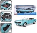 Chevrolet CAMARO SS 396 1967 1:18 Maisto 31684 jasny zielony