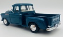 Chevy 3100 Stepside Pickup 1957 model 1:24 Motormax 79381 turkusowy