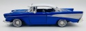 Chevy Bel Air 1957 z blendą przeciwsłoneczną Get Low 1:24 Motormax 79030
