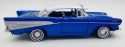 Chevy Bel Air 1957 z blendą przeciwsłoneczną Get Low 1:24 Motormax 79030