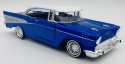 Chevy Bel Air 1957 z blendą przeciwsłoneczną Get Low 1:24 Motormax 79030
