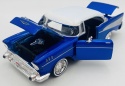 Chevy Bel Air 1957 z blendą przeciwsłoneczną Get Low 1:24 Motormax 79030
