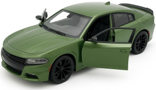 DODGE Charger SXT 2023 model 1:24 Motormax 79387 zielony