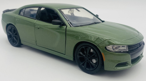 DODGE Charger SXT 2023 model 1:24 Motormax 79387 zielony DODGE Charger SXT 2023 model 1:24 Motormax 79387 zielony