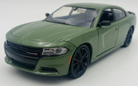 DODGE Charger SXT 2023 model 1:24 Motormax 79387 zielony DODGE Charger SXT 2023 model 1:24 Motormax 79387 zielony