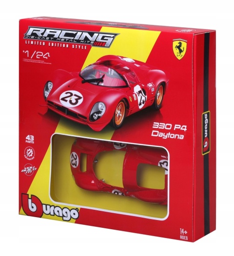 FERRARI 330 P4 Daytona 1967 Ferrari KIT Bburago 26584 1:24 FERRARI 330 P4 Daytona 1967 Ferrari KIT Bburago 26584 1:24