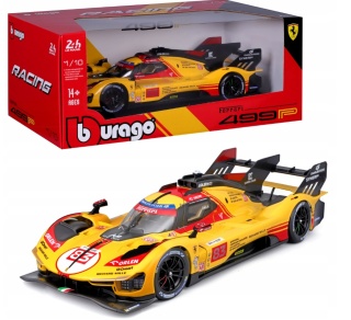 Ferrari 499P LMH FIA 24h Le Mans Hypercar 2024 AF CORSE #83 KUBICA Bburago 16304 model 1:18