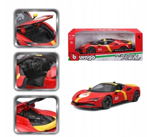 Ferrari SF90 Stradale Assetto Fiorano 1:18 Bburago 18-16021 Ferrari SF90 Stradale Assetto Fiorano 1:18 Bburago 18-16021