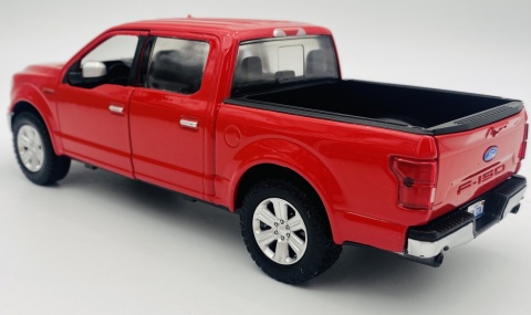Ford F-150 Lariat Crew Cab '19 model 1:27 Motormax 79363 czerwony Ford F-150 Lariat Crew Cab '19 model 1:27 Motormax 79363 czerwony