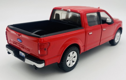 Ford F-150 Lariat Crew Cab '19 model 1:27 Motormax 79363 czerwony Ford F-150 Lariat Crew Cab '19 model 1:27 Motormax 79363 czerwony
