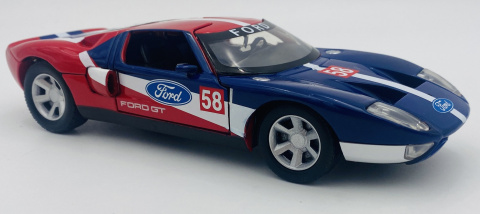 Ford GT Concept GT Racing #58 model 1:24 Motormax 73799 Ford GT Concept GT Racing #58 model 1:24 Motormax 73799