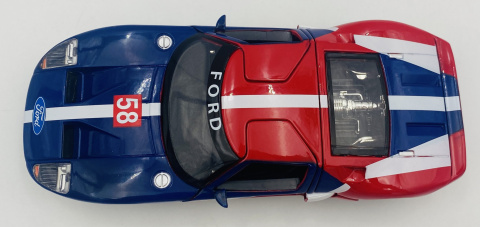 Ford GT Concept GT Racing #58 model 1:24 Motormax 73799 Ford GT Concept GT Racing #58 model 1:24 Motormax 73799