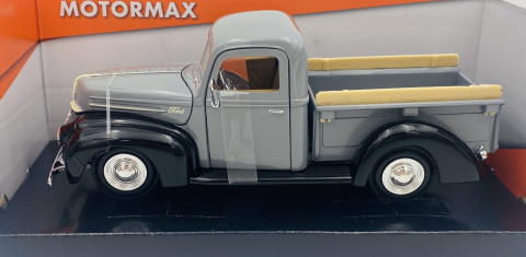 Ford Pickup Jailbar 1942-1947 1:24 Motormax 79388 szary Ford Pickup Jailbar 1942-1947 1:24 Motormax 79388 szary