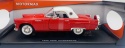 Ford Thunderbird 1956 1:18 model Motormax 73176 czerwony