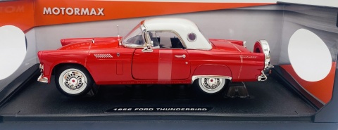 Ford Thunderbird 1956 1:18 model Motormax 73176 czerwony Ford Thunderbird 1956 1:18 model Motormax 73176 czerwony