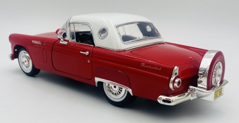 Ford Thunderbird 1956 1:18 model Motormax 73176 czerwony Ford Thunderbird 1956 1:18 model Motormax 73176 czerwony