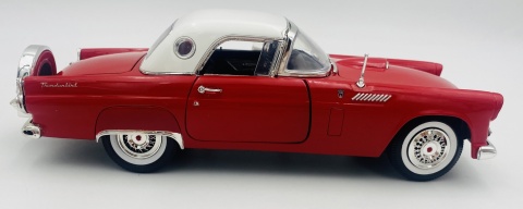 Ford Thunderbird 1956 1:18 model Motormax 73176 czerwony Ford Thunderbird 1956 1:18 model Motormax 73176 czerwony