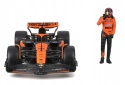 Formuła 1 McLaren MCL38 GP Miami F1 2024 #81 Piastri figurka BBurago 1:24
