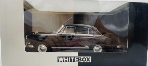 GAZ Wołga Wolga M 21 (1960) model WB124245 METAL WhiteBox 1:24 czarny GAZ Wołga Wolga M 21 (1960) model WB124245 METAL WhiteBox 1:24 czarny