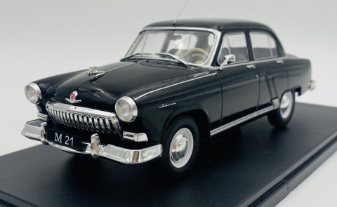 GAZ Wołga Wolga M 21 (1960) model WB124245 METAL WhiteBox 1:24 czarny GAZ Wołga Wolga M 21 (1960) model WB124245 METAL WhiteBox 1:24 czarny