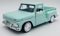 GMC C1000 Fenderside 1966 Pickup 1:24 Motormax 79379 jasny zielony